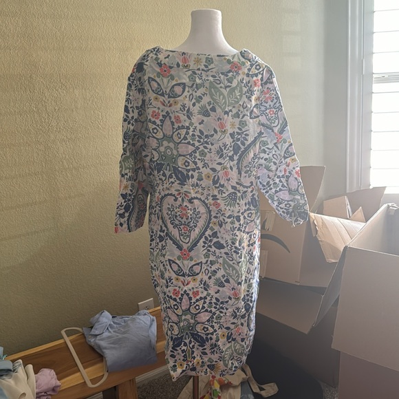 Boden tunic linen dress EUC - Picture 4 of 4